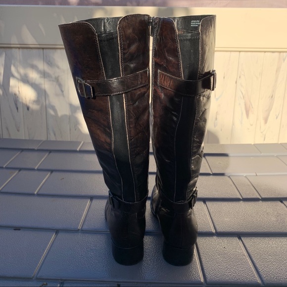 BORN Gibb Knee High Riding Boot/Wide Calf Size 9.5 - Picture 4 of 14